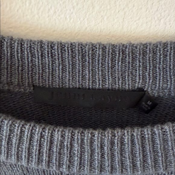 Jenni Kayne Boyfriend Cashmere Sweater in Storm Size M - Picture 5 of 7